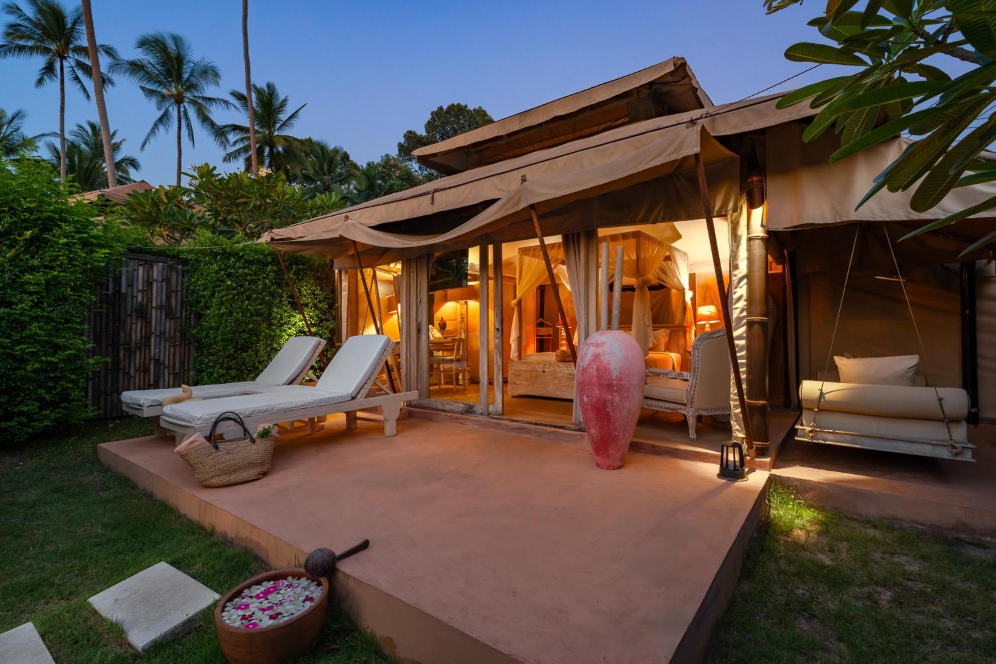 Khwan Beach Resort - Luxury Glamping And Pool Villas Samui - Adults Only - Sha Extra Plus Mae Nam Exteriör bild