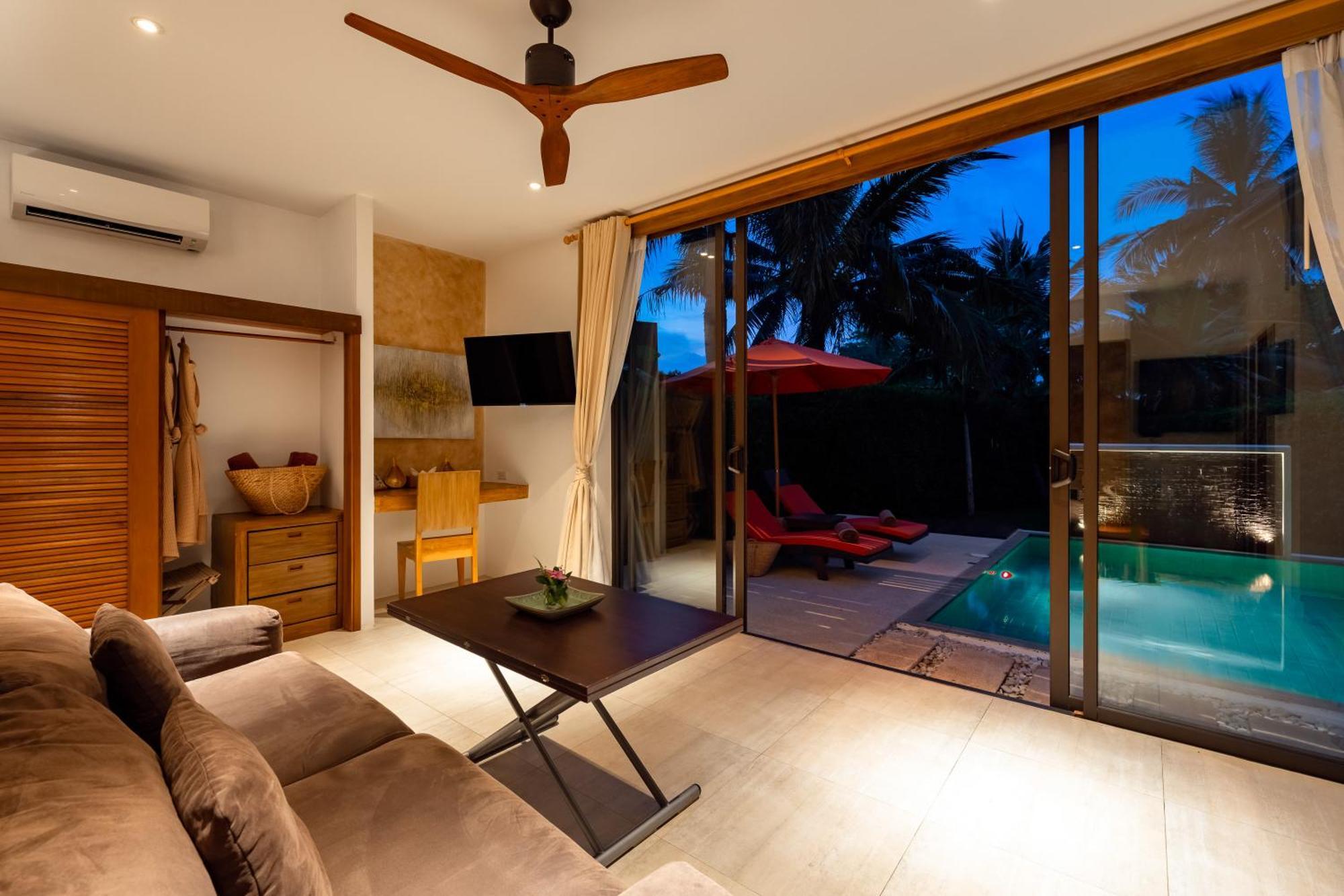 Khwan Beach Resort - Luxury Glamping And Pool Villas Samui - Adults Only - Sha Extra Plus Mae Nam Exteriör bild